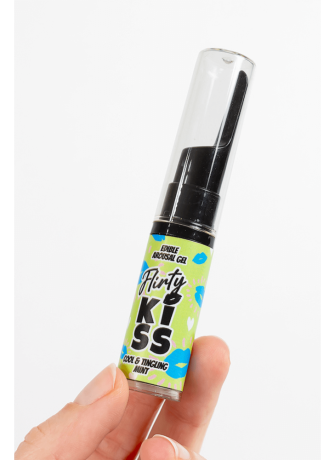 Gels pour Sexe Oral Fraise & Menthe  Flirty Kiss 2×8 gr Secret Play